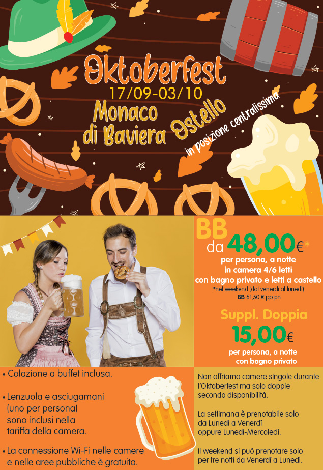 Oktoberfest a Monaco di Baviera